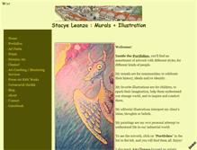 Tablet Screenshot of leanza-art.com